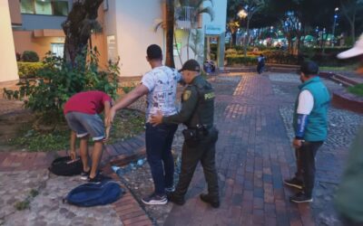 13 menores trasladados a la Comisaría de Familia tras operativo en la Calle de los Estudiantes