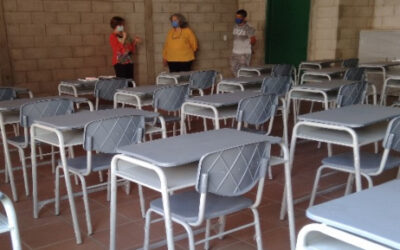 15 colegios se benefician con nuevo mobiliario