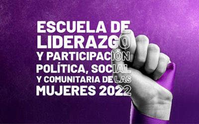 ¡Mujeres! Están abiertas las inscripciones para la ‘Escuela de liderazgo y participación política’