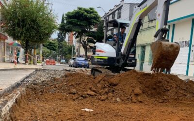 Los huecos de la carrera 26 con calles 11 y 12, en el barrio La Universidad, empiezan a ser historia