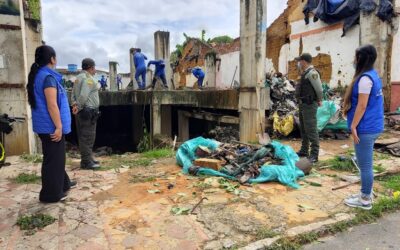 Alcaldía recuperó un lote utilizado como basurero en el barrio Comuneros