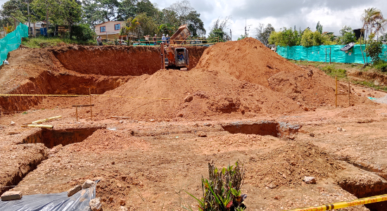 Inició la construcción del colegio Rural Bosconia Santa Rita sede B