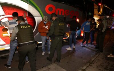 Gigantesco operativo de control migratorio en la vía Bucaramanga – Cúcuta
