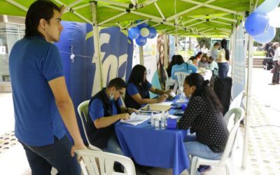 446 ciudadanos se beneficiaron con la feria de servicios y oportunidades comerciales