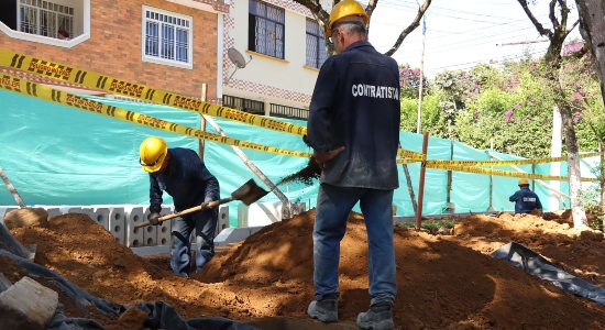 Así se transforma el Parque Santa María