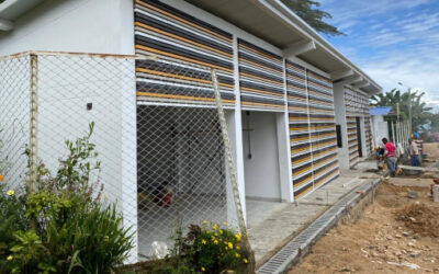En un 92% avanza la reconstrucción de la Institución Educativa Vijagual sede G