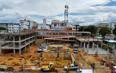 Colegio Camacho Carreño ya alcanzó el 40% de su construcción