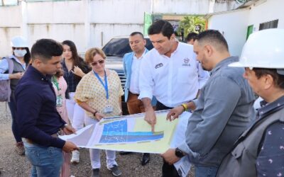 ¡Terminó la espera! Así se renueva la cancha del Colegio Aurelio Martínez Mutis sede B