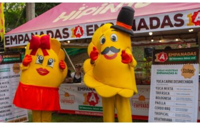 ‘Péguele’ a la empanada y el ají