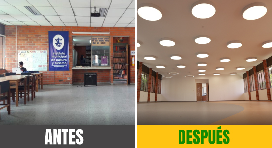 Así transformamos la antigua Biblioteca Satélite Las Américas en una moderna ludoteca