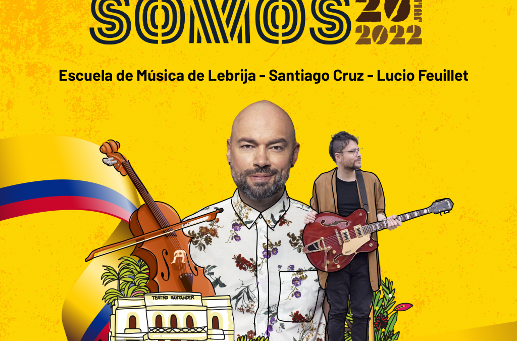 El 20 de julio lo celebramos en Bucaramanga con Santiago Cruz