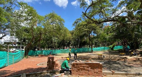 En un 30% avanza la transformación del Parque San Pío