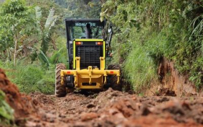 Después de 10 años, Bucaramanga renueva su maquinaria amarilla