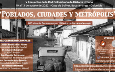 Bucaramanga, sede del Encuentro de la Red Colombiana de Historia Urbana