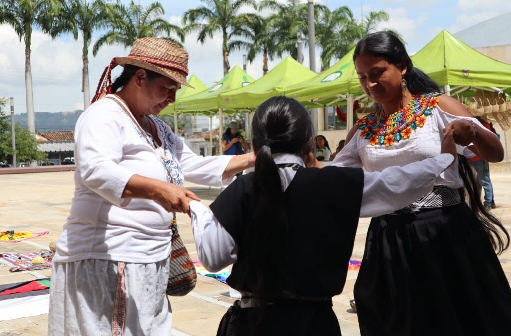 Por primera vez en Bucaramanga se conmemoró el Día Internacional de los Pueblos Indígenas