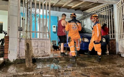 Se han atendido, con ayudas humanitarias, a 1.218 familias afectadas por las lluvias en Bucaramanga