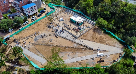 Más de 120 obras de infraestructura están activas en Bucaramanga