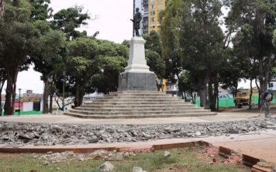 ¡Ya está en obra el parque Centenario!