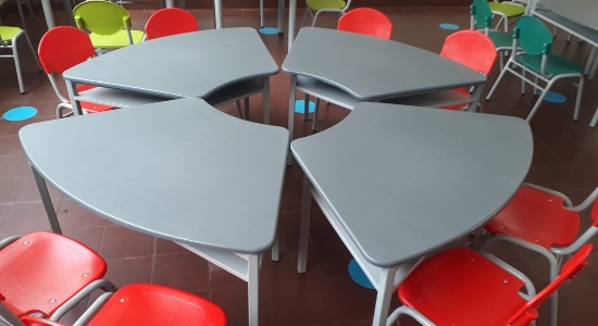 Colegio Provenza cuenta con nuevo mobiliario para dignificar procesos de enseñanza