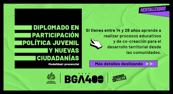 ¡Pilas! Postúlese en el Diplomado de Participación Política Juvenil