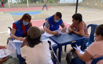 Llegamos a los barrios para beneficiar a personas con discapacidad