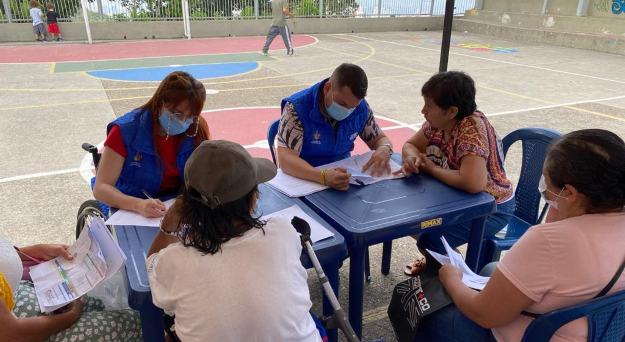 Llegamos a los barrios para beneficiar a personas con discapacidad