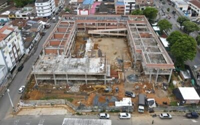 Así avanza la construcción del colegio Camacho Carreño de Bucaramanga