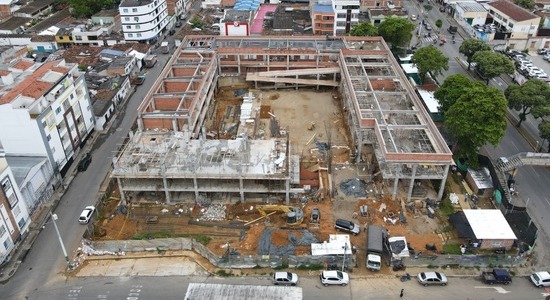 Así avanza la construcción del colegio Camacho Carreño de Bucaramanga