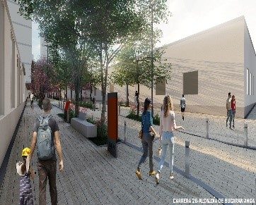 El ‘Paseo España’ renacerá como un corredor ambiental