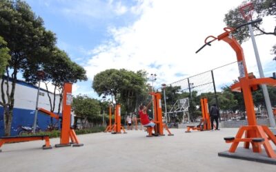 El barrio La Ceiba ya disfruta del primer ‘Workout’ de peso de la ciudad