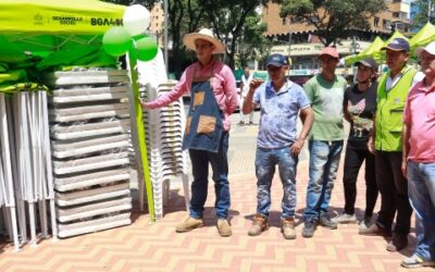 Se realizó entrega de nuevo mobiliario para el Mercadillo Campesino