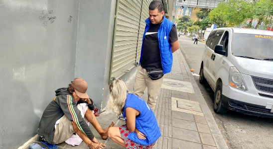 Realizamos recorridos para atender a habitantes en calle