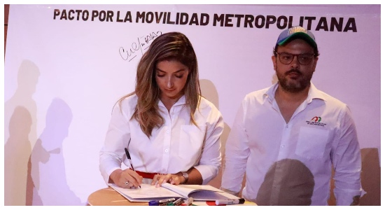 ¡Bucaramanga firmó el Pacto por la Movilidad!