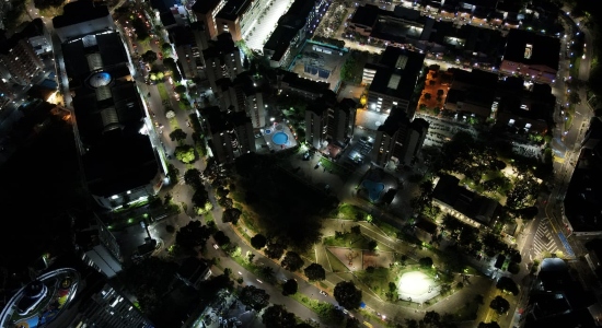 Nueve espacios de Bucaramanga tendrán moderna iluminación