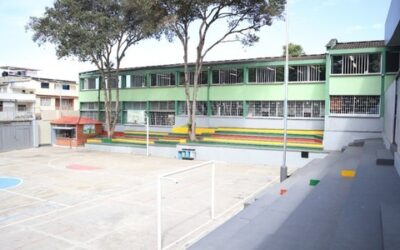 Estas son las obras de mejoramiento realizadas en el colegio Bicentenario, sede B