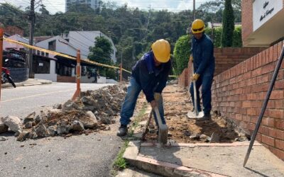 Se reconstruirán 14 kilómetros de andenes en Bucaramanga