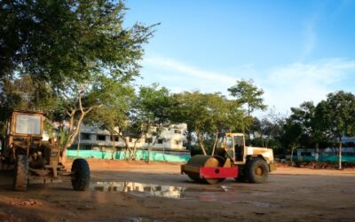 Así avanza la construcción del mega parque ‘Divino Porvenir’