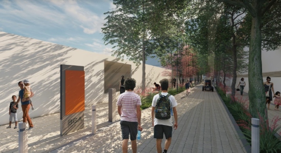 El ‘Paseo España’ renacerá como un corredor ambiental del Distrito de Artes y Oficios del Centro