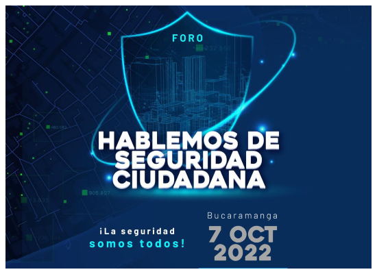 Participe este viernes del foro ‘Hablemos de Seguridad’