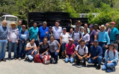 46 familias campesinas se han beneficiado con la entrega de sistemas de riego