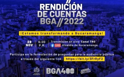 ¡De cara a los ciudadanos! Participe hoy de la Rendición de Cuentas 2022
