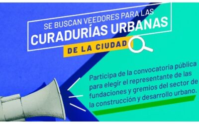 Se buscan representantes de fundaciones y gremios del sector de la construcción y desarrollo urbano