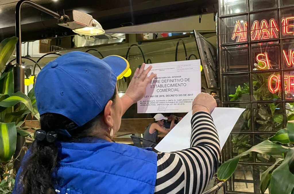 Cuatro establecimientos de ‘Cuadra Play’ fueron sellados de manera definitiva