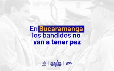 “En Bucaramanga los bandidos no van a tener paz”: Juan Carlos Cárdenas