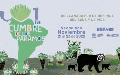 Inscríbase a la Cumbre Mundial de Páramos, un llamado por la defensa del agua y la vida