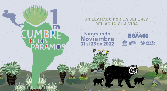 Inscríbase a la Cumbre Mundial de Páramos, un llamado por la defensa del agua y la vida