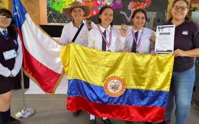 Proyecto ambiental desarrollado por estudiantes del Colegio Café Madrid fue galardonado en Chile