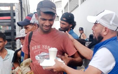 Garantizamos seguridad alimentaria para la población habitante en calle