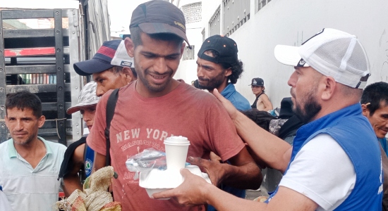 Garantizamos seguridad alimentaria para la población habitante en calle