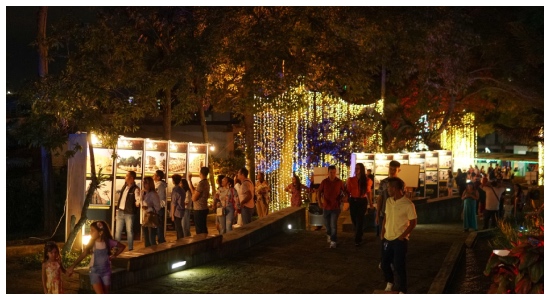 Vive, en el Parque del Agua, el recorrido de la ‘Navidad Bonita BGA 400 Años’